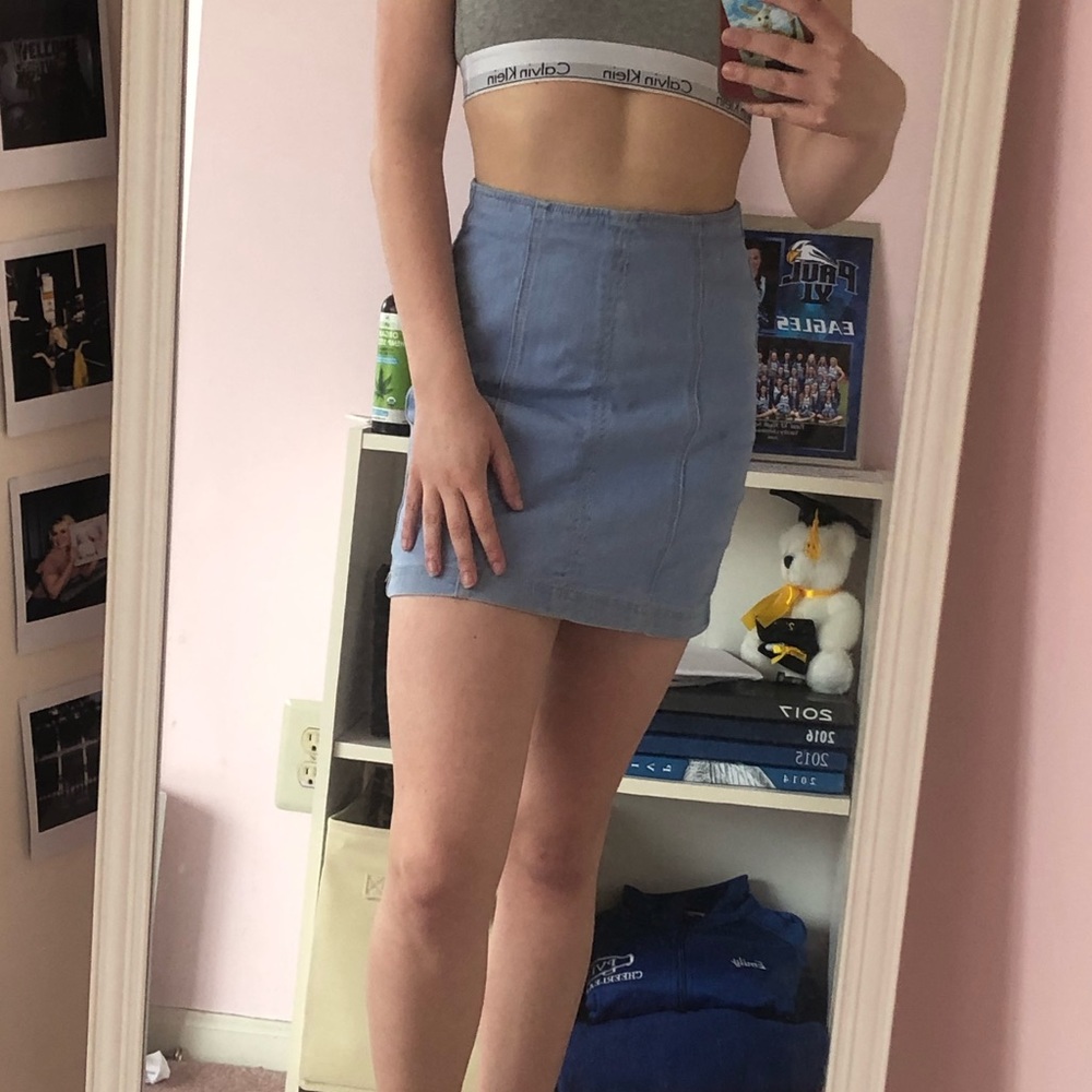 Kendall & Kylie Denim Skirt